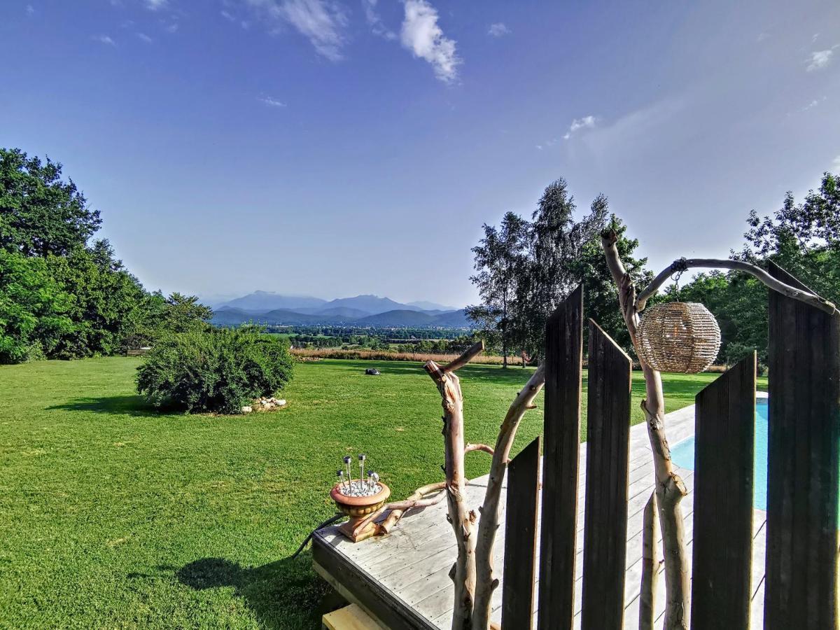 La Roulotte Du Cagire - 4 Pers - Pyrenees Villeneuve-de-Rivière Exterior foto