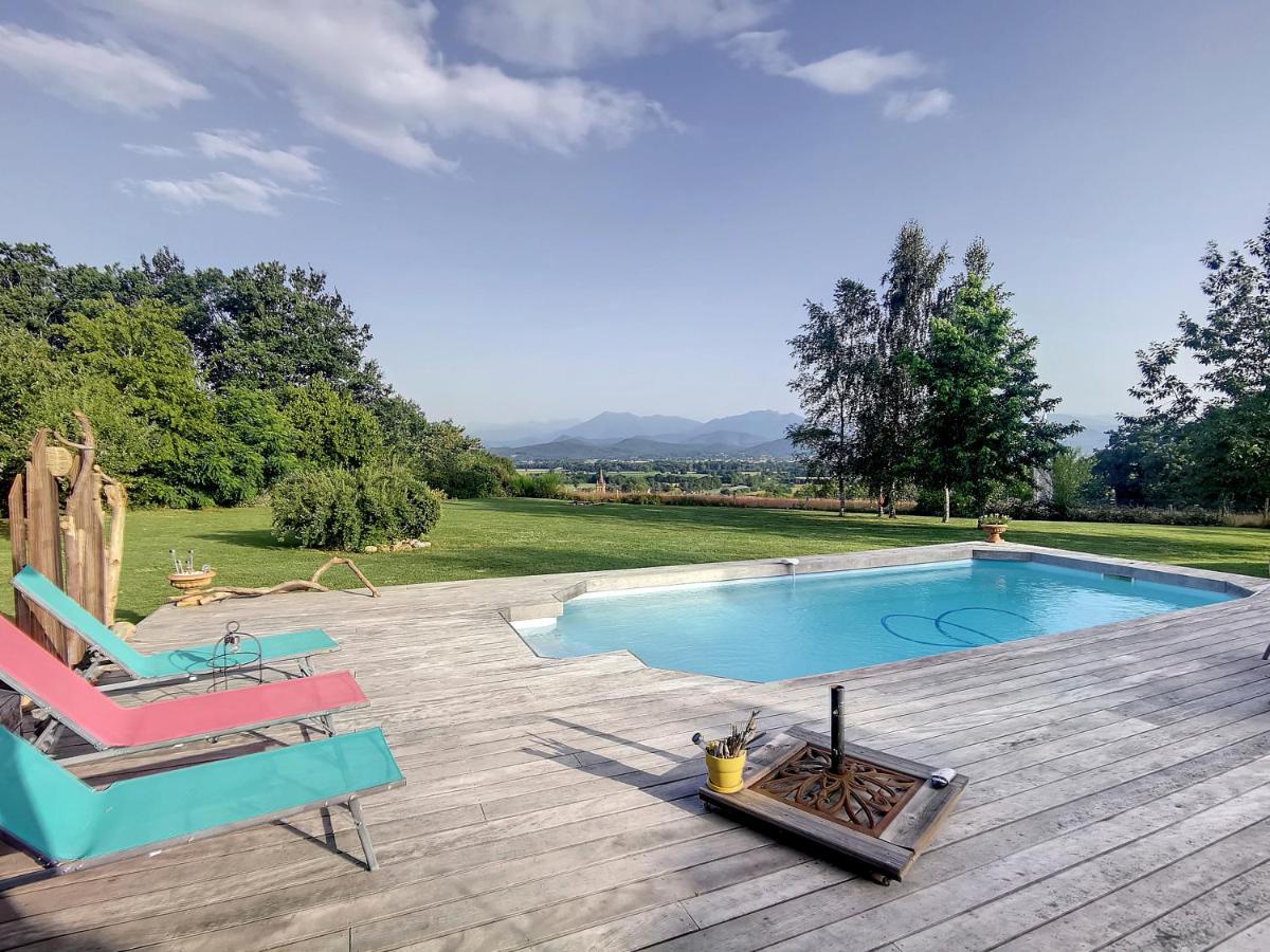 La Roulotte Du Cagire - 4 Pers - Pyrenees Villeneuve-de-Rivière Exterior foto